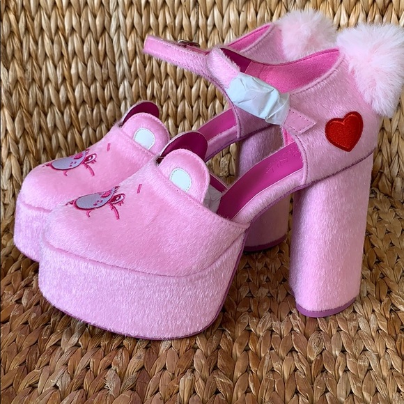 New Care Bears x Dolls Kill Platform Mary Jane - Picture 3 of 8